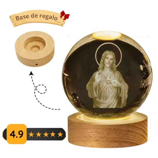 Esfera de Jesús que fortalece tu fe cada día