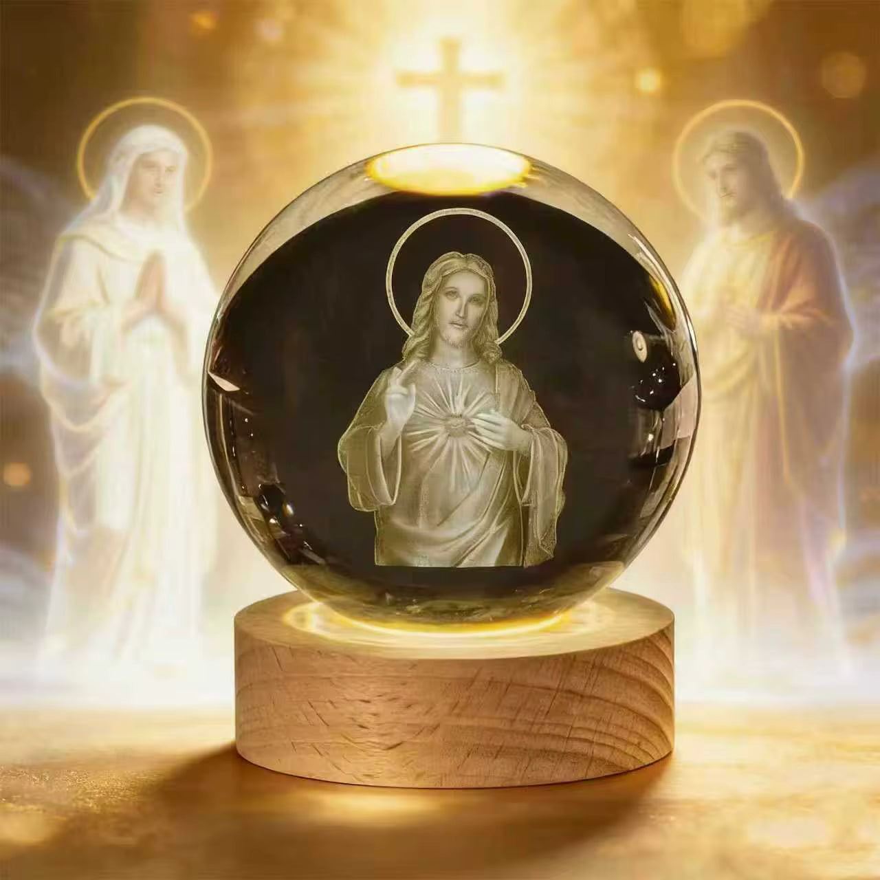 Esfera de Jesús que fortalece tu fe cada día